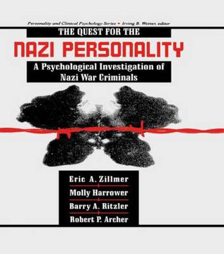 Cover image for The Quest for the Nazi Personality: A Psychological Investigation of Nazi War Criminals