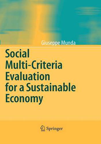 Cover image for Social Multi-Criteria Evaluation for a Sustainable Economy