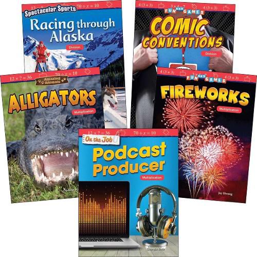 Cover image for Multiplication & Division: Grades 4-5 (5-Book Set)