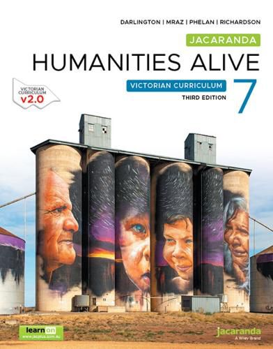 Cover image for Jacaranda Humanities Alive 7 Victorian Curriculum, 3e learnON and Print