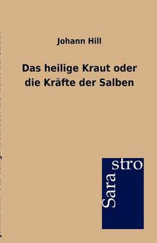 Cover image for Das heilige Kraut oder die Krafte der Salben