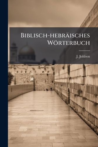 Cover image for Biblisch-hebraeisches Woerterbuch