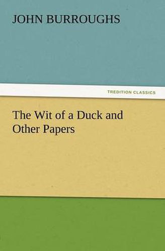 Cover image for The Wit of a Duck and Other Papers