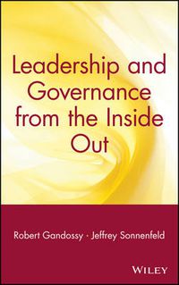 Cover image for Leadership and Governance from the Inside Out