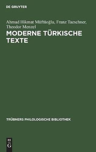 Moderne turkische Texte