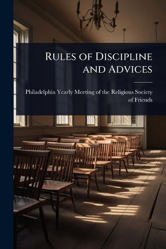 Cover image for Rules of Discipline and Advices