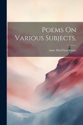 Poems On Various Subjects,