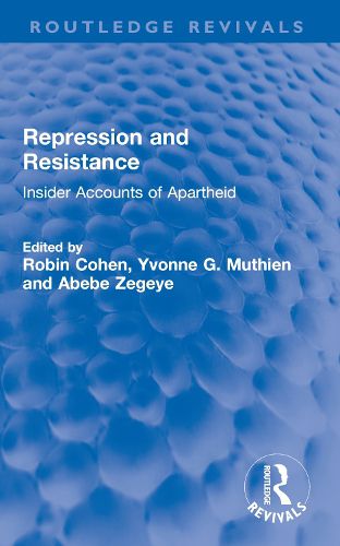 Cover image for Repression and Resistance