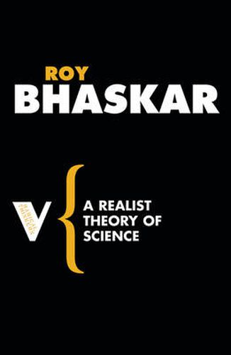 Cover image for A Realist Theory of Science