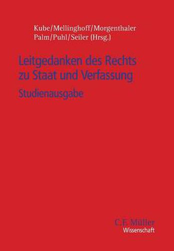 Cover image for Leitgedanken des Rechts zu Staat und Verfassung