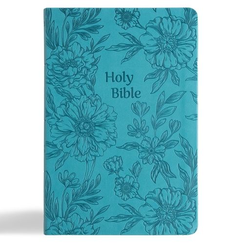 Cover image for NASB Large Print Thinline Bible, Value Edition, Teal Leathertouch