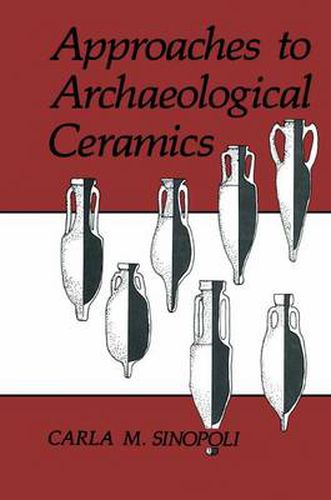 Cover image for Approaches to Archaeological Ceramics