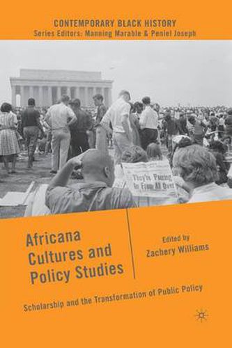 Cover image for Africana Cultures and Policy Studies: Scholarship and the Transformation of Public Policy