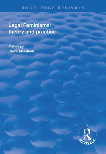 Cover image for Legal Feminisms: theory and practice: Theory and Practice