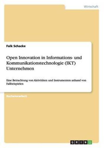 Cover image for Open Innovation in Informations- Und Kommunikationstechnologie (Ikt) Unternehmen