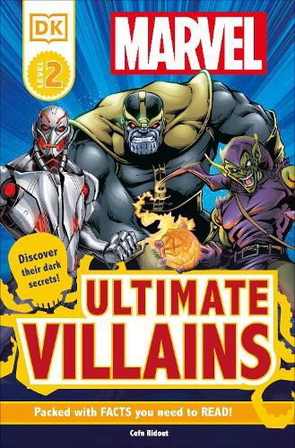 Cover image for DK Readers L2: Marvel's Ultimate Villains