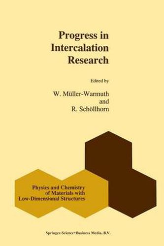 Cover image for Progress in Intercalation Research