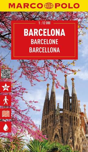 Cover image for Barcelona Marco Polo City Map