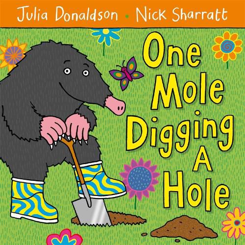 Cover image for One Mole Digging A Hole