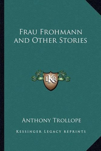 Cover image for Frau Frohmann and Other Stories