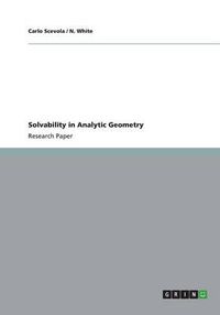 Cover image for Solvability in Analytic Geometry