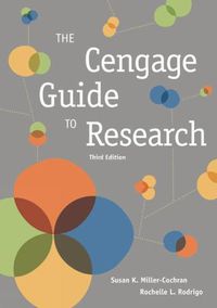 Cover image for The Cengage Guide to Research (with 2016 MLA Update Card)