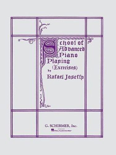 Cover image for School of Advanced Piano Playing