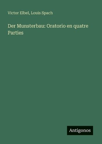 Cover image for Der Munsterbau