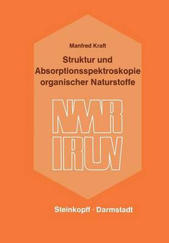 Cover image for Struktur Und Absorptionsspektroskopie Organischer Naturstoffe