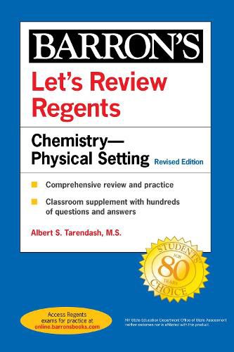 Cover image for Let's Review Regents: Chemistry--Physical Setting Revised Edition