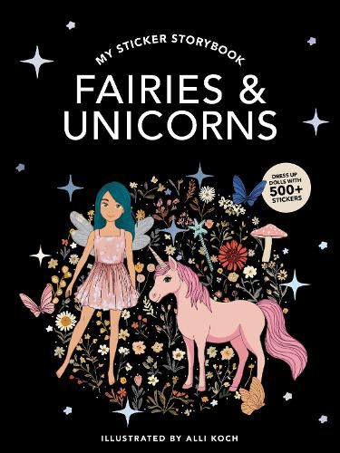 Cover image for My Sticker Storybook with Fairies and Unicorns