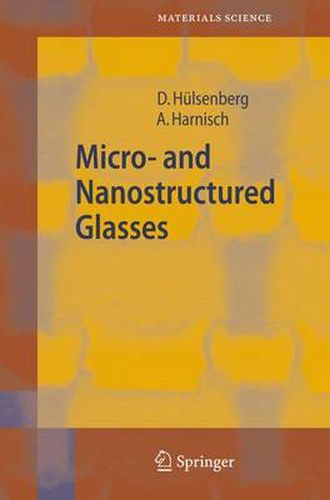 Cover image for Microstructuring of Glasses