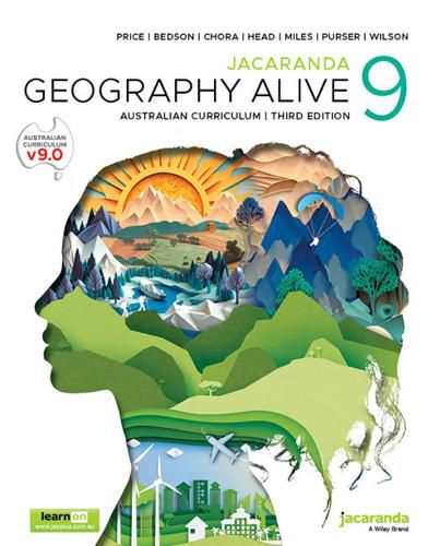 Cover image for Jacaranda Geography Alive 9 Australian Curriculum 3e learnON and Print