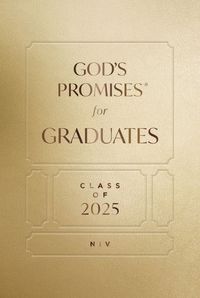 Cover image for God's Promises for Graduates: Class of 2025 - Gold NIV