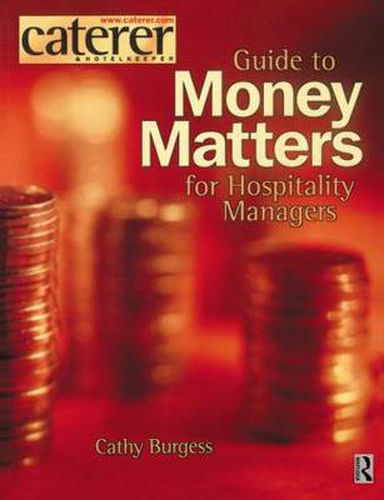 Cover image for Money Matters for Hospitality Managers