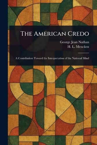 Cover image for The American Credo