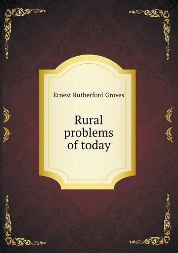 Cover image for Rural problems of today