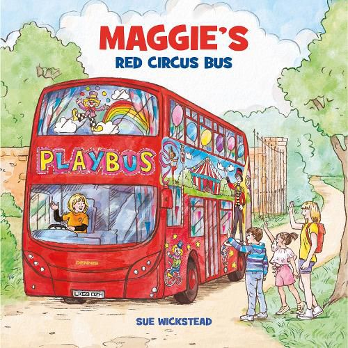 Cover image for Maggie's Red Circus Bus