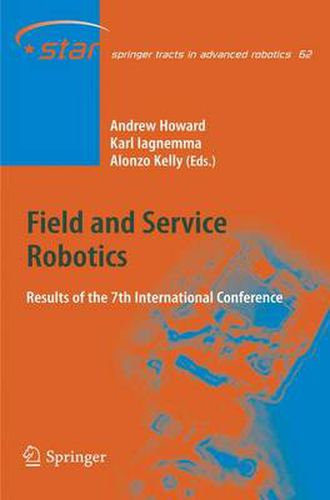 Cover image for Field and Service Robotics: Results of the 7th International Conference