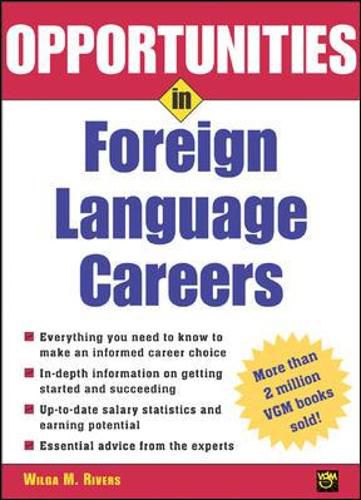 Cover image for Opportunities in Foreign Language Careers