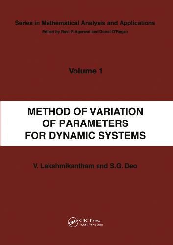 Cover image for Method of Variation of Parameters for Dynamic Systems