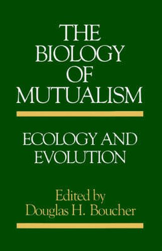 Cover image for The Biology of Mutualism: Ecology and Evolution