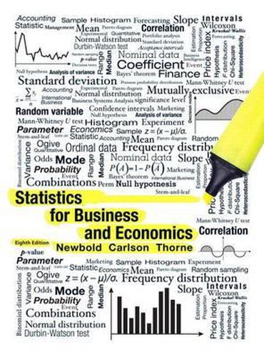 Cover image for Statistics for Business and Economics Plus Mylab Statistics with Pearson Etext -- Access Card Package