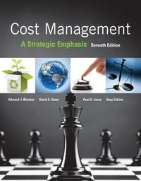 Cover image for Cost Management: A Strategic Emphasis