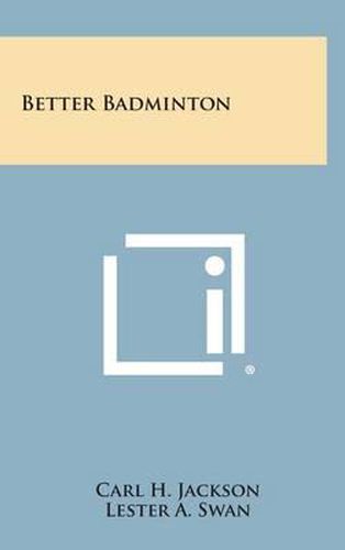 Cover image for Better Badminton