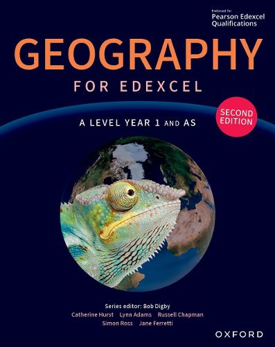 Cover image for Geography for Edexcel A Level Year 1 and AS second edition Student Book