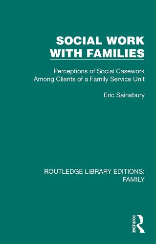 Cover image for Social Work with Families