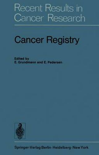 Cover image for Cancer Registry