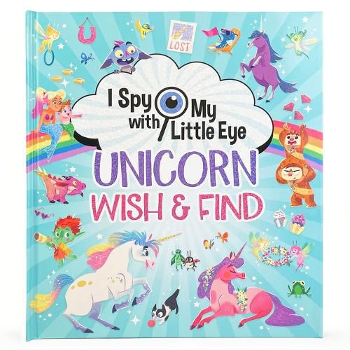 Cover image for Unicorn Wish & Find (I Spy with My Little Eye)