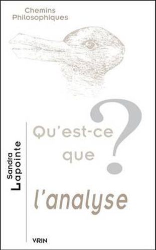 Cover image for Qu'est-Ce Que l'Analyse?